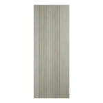 LPD Sydney Light Grey Vertical Grooved Pre-Finished Laminate FD30 Internal Fire Door