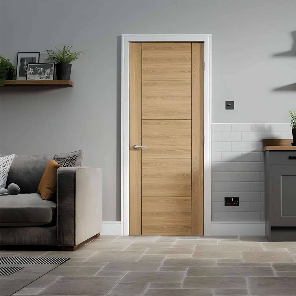 LPD Vancouver Oak Laminate Fire Door FD30-Life Style