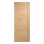 LPD Vancouver Oak 5 Panel Ladder Pre-Finished FD60 Internal Fire Door
