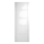 LPD Vancouver White 5 Panel Ladder Primed FD60 Internal Fire Door