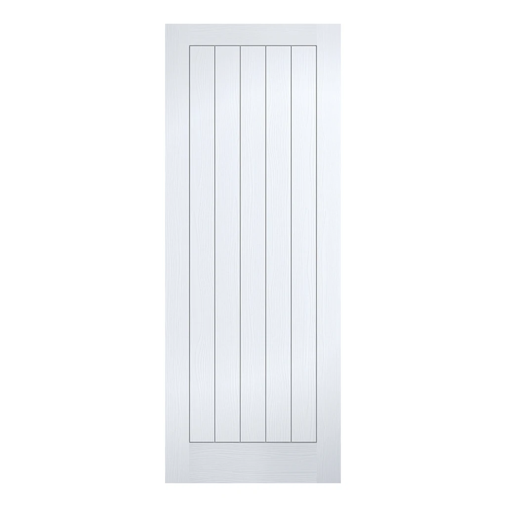 LPD Vertical 5 Panel White Primed Fire Door FD30
