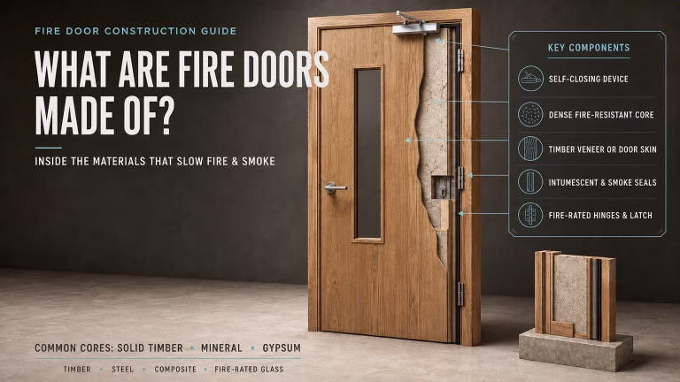 What Are Fire Doors Made Of?