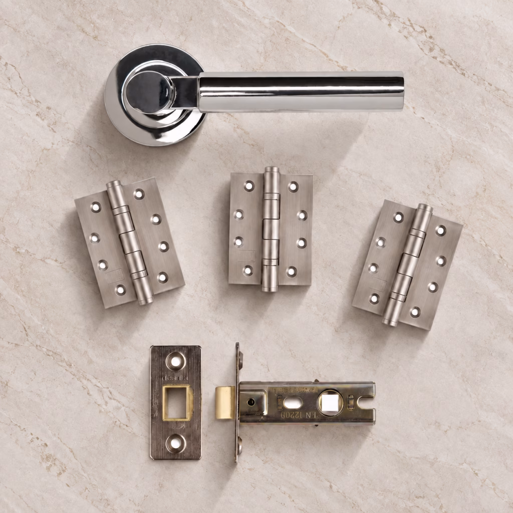 Deanta Arcadia Polished Chrome Handle Pack