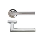 Deanta Ares Polished Chrome Handle-Zdoors