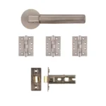 Deanta Delphi Satin Nickel Handle Pack