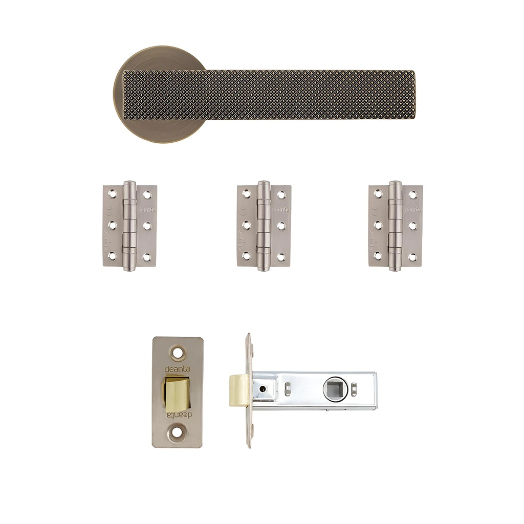 Deanta Olympia Matt Antique Brass Handle Pack-1