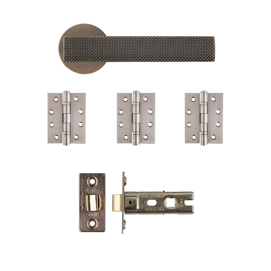 Deanta Olympia Matt Antique Brass Handle Pack