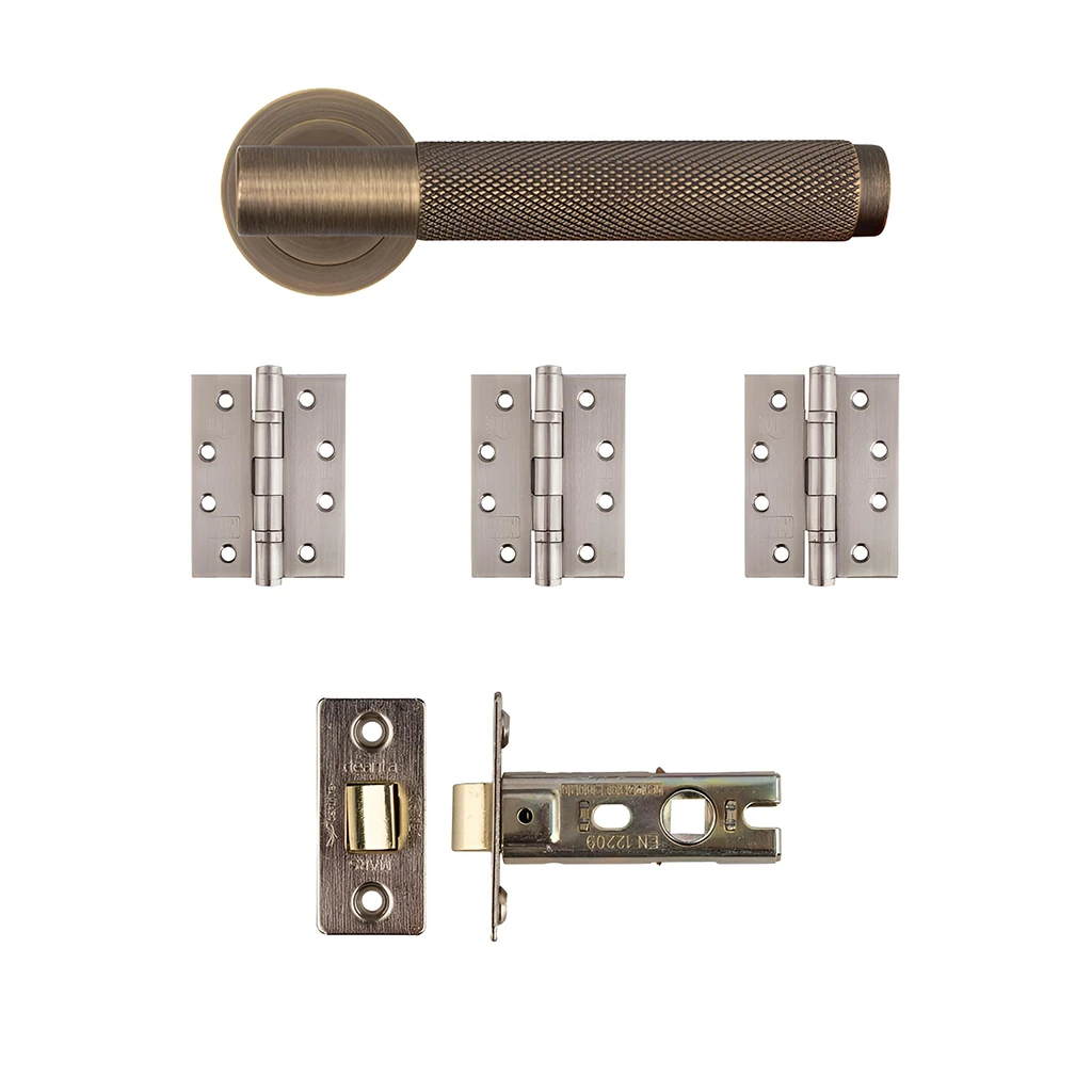 Deanta Sparta Matt Antique Brass Handle Pack