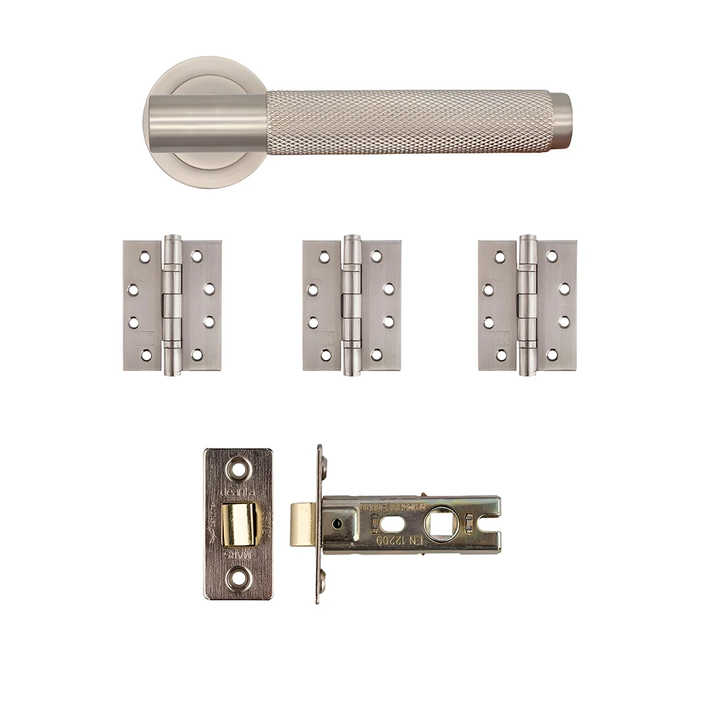 Deanta Sparta Satin Nickel Handle Pack