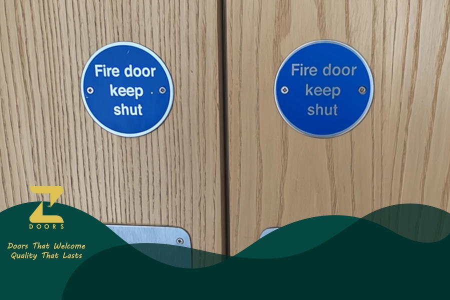 Should Fire Doors Be Wedged Open? | Zdoors
