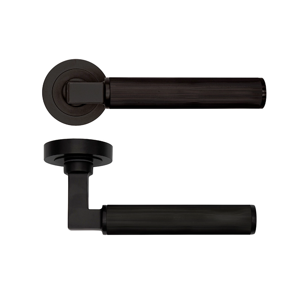 Deanta Delphi Matt Black Handle-Zdoors