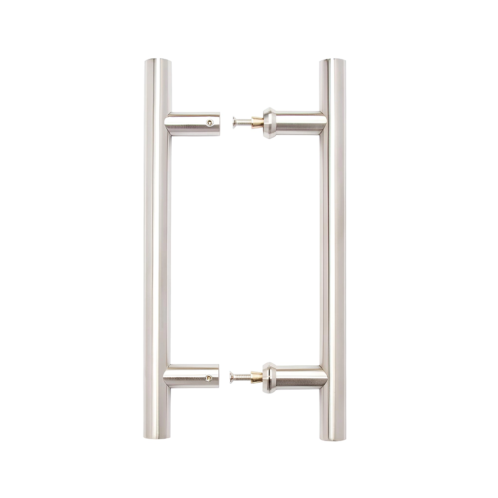Deanta Guardsman Satin Steel Pull Handle 22mm-Zdoors
