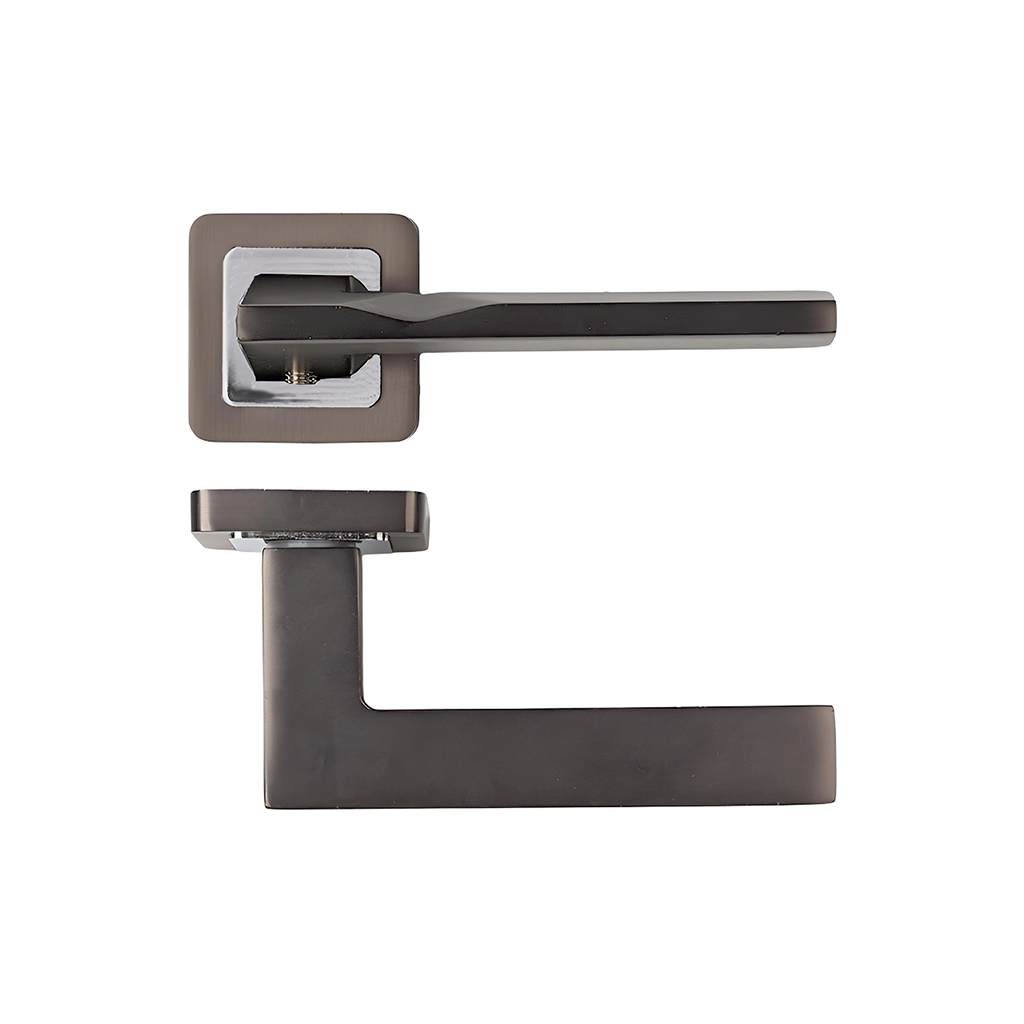 Deanta Hadrian Matt Satin Black Handle-Zdoors