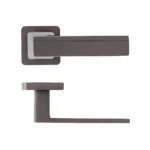 Deanta Invictus Matt Satin Black Handle-Zdoors