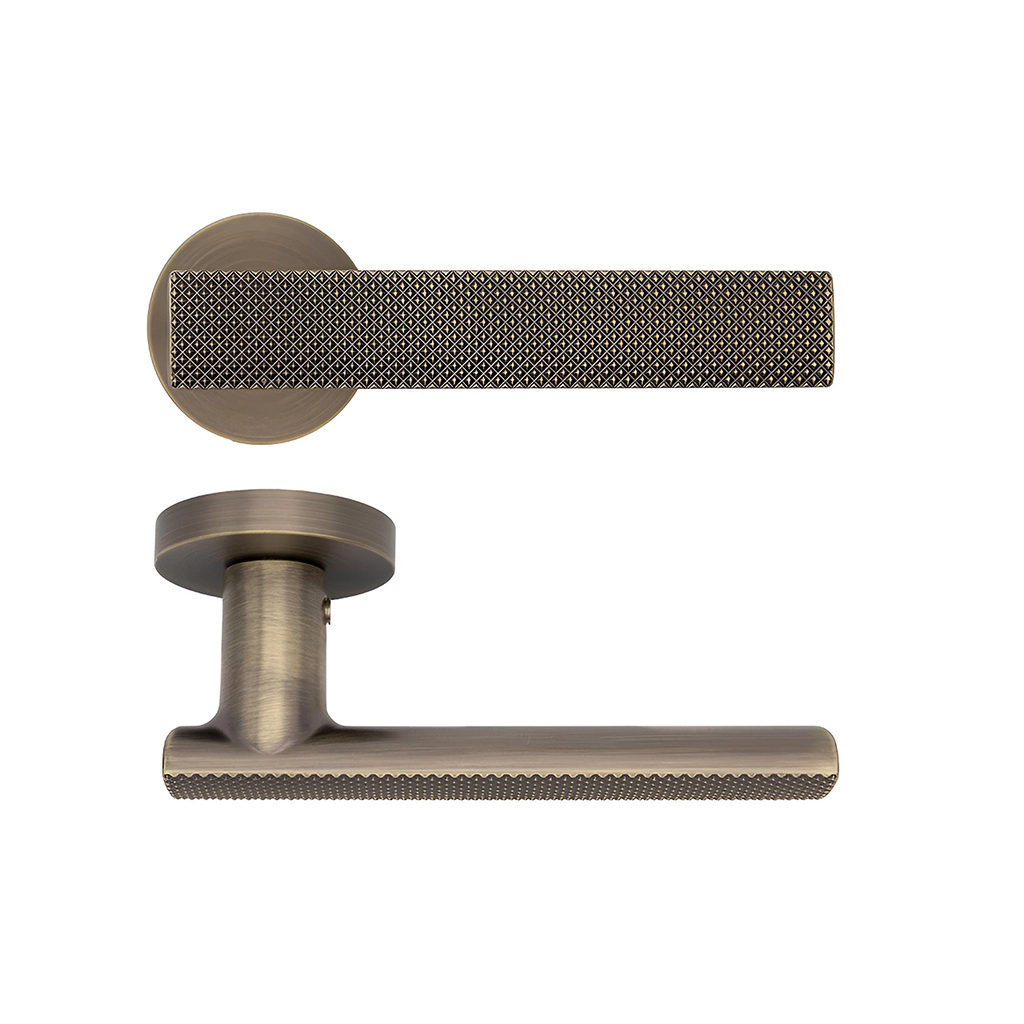Deanta Olympia Matt Antique Brass Handle-Zdoors
