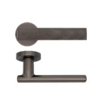 Deanta Olympia Matt Satin Black Nickel Handle-ZDoors