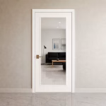 Lifestyle-Wickes-White-Primed-1-Panel-Full-Toughened-Clear-Glass-Internal-Solid-Door