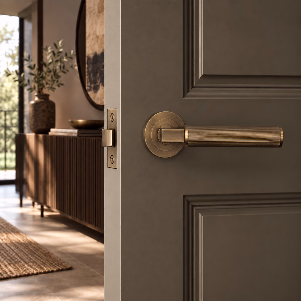 Deanta Delphi Matt Antique Brass Handle