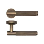 Deanta Sparta Matt Antique Brass Handle-ZDoors