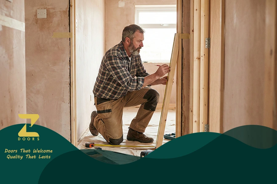 How to fit a door frame-ZDoors
