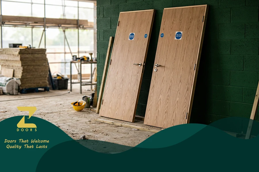 top Cost-Effective Fire Doors for UK Contractors-Zdoors