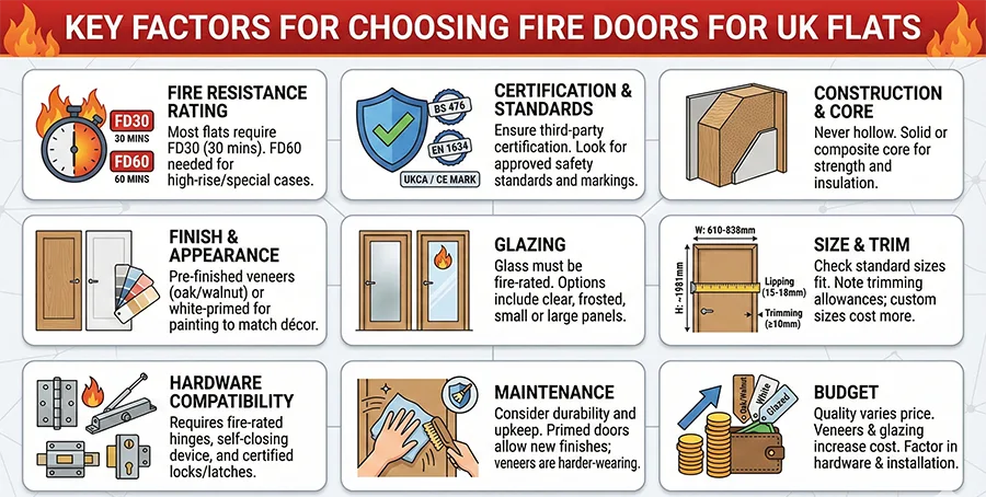choosing fire doors for UK flats-ZDoors