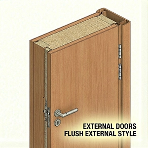 Flush External Doors