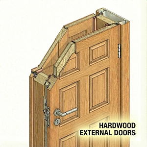 Hardwood External Doors
