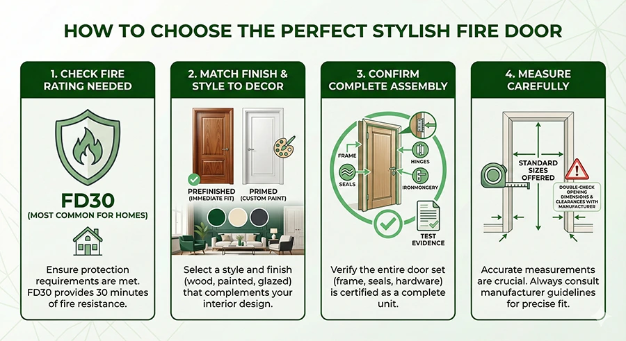 How to Choose the Perfect Stylish Fire Door-ZDoors