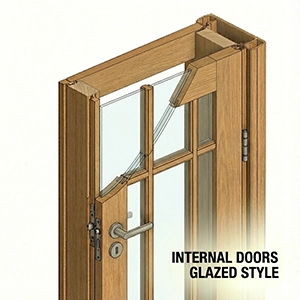 Internal Glazed Doors