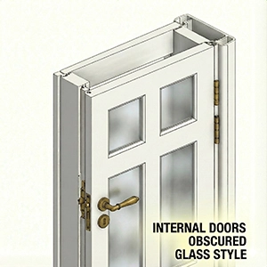 Frosted Glass internal Doors