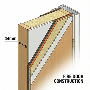 44mm Fire Doors