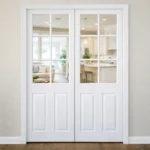 PREMDOR-White-Primed-2-Panel-6-Clear-Top-Glass-Internal-Double-Door-Lifestyle-image