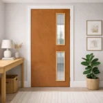 PREMDOR-Unfinished-Plywood-2L-Clear-Wired-Side-Glazed-Internal-FD30-Office-Door-Lifestyle-Image