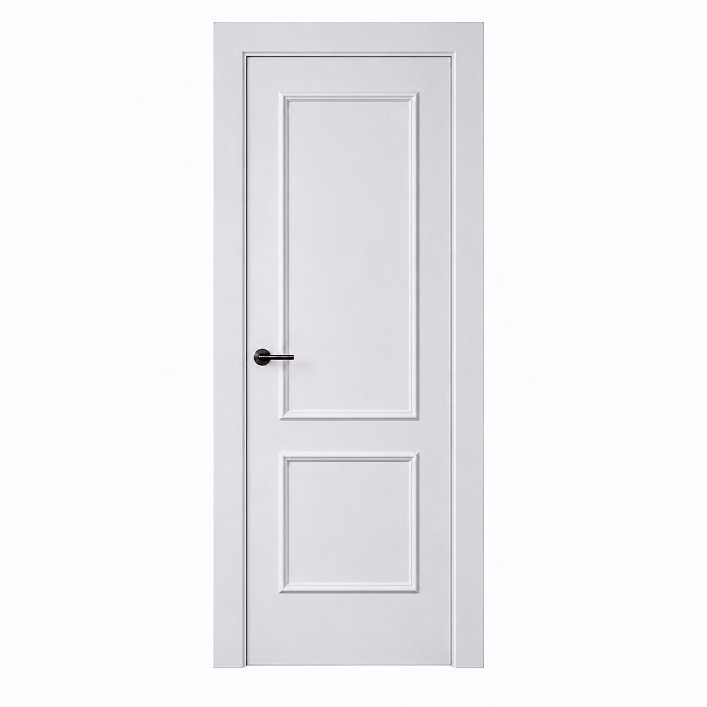 LPD Berlin White 2 Panel Smooth Moulded Pre-Finished FD30 Internal Fire Door