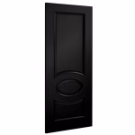 Deanta Clarendon Black Prefinished 3 Panel FD30 Internal Fire Door