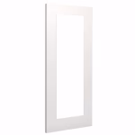 Deanta Denver White Primed 1 Lite Clear Glazed Internal Door 1