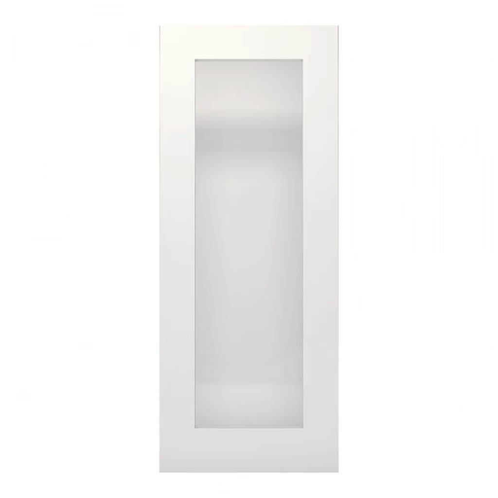 Deanta Denver White Primed 1 Lite Obscure Glazed Internal Door