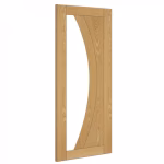 Deanta Ravello Oak 1 Lite Clear Glazed Prefinished Internal Door 2