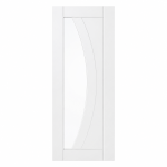 Deanta Ravello White Primed 1 Lite Clear Glazed Internal Door