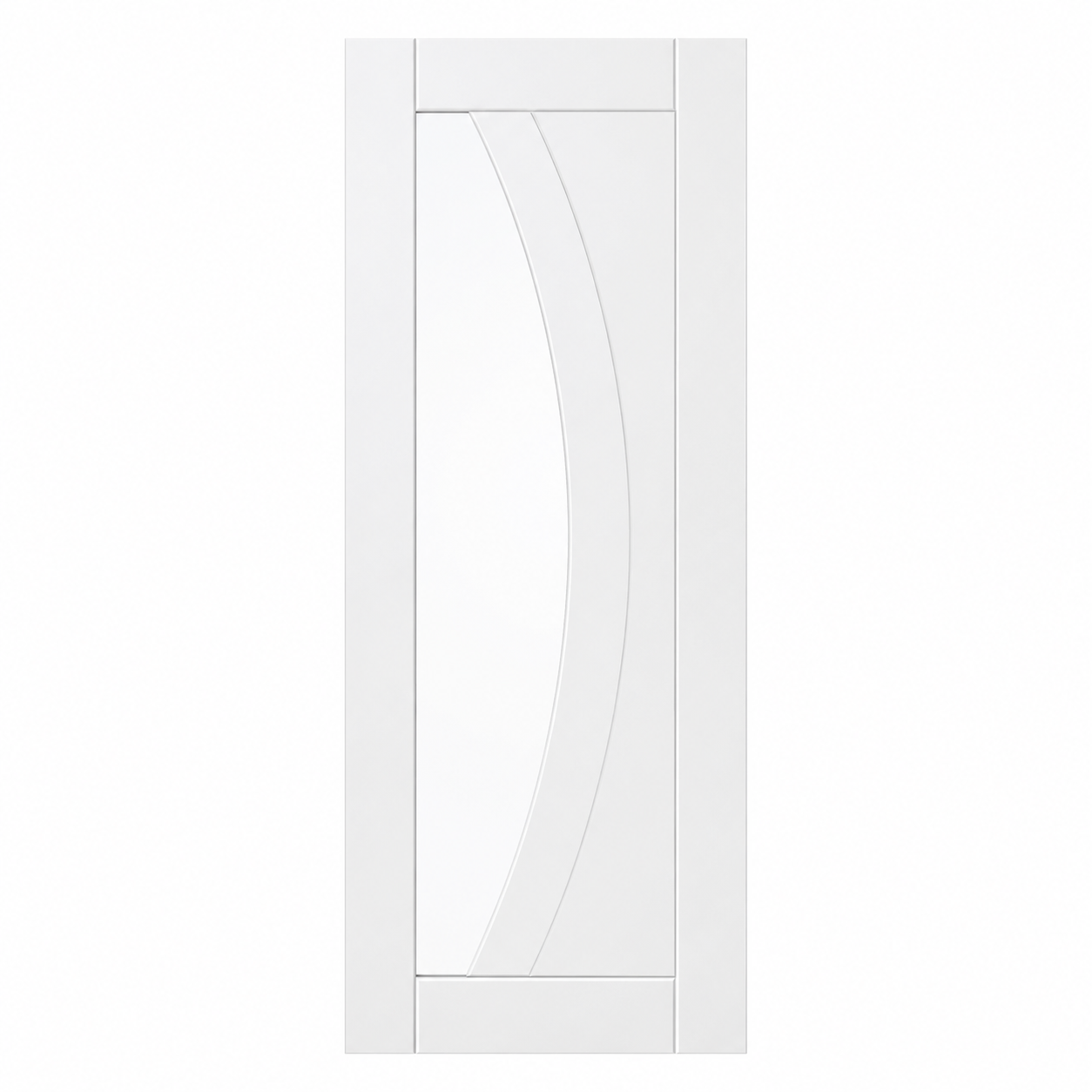 Deanta Ravello White Primed 1 Lite Clear Glazed Internal Door