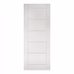Deanta Seville White Primed FD60 Panelled Internal Fire Door