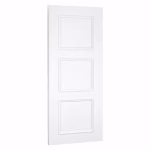 Deanta Trinity White Primed 3 Panel FD30 Internal Fire Door 1