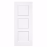 Deanta Trinity White Primed 3 Panel FD30 Internal Fire Door