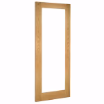 Deanta Walden Oak 1 Lite Clear Glazed Unfinished Internal Door 1