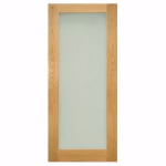Deanta Walden Oak 1 Lite Obscure Glazed Unfinished Internal Door