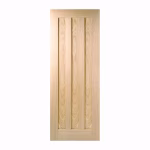LPD Idaho Oak 3 Panel Unfinished FD30 Internal Fire Door