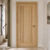 LPD Lincoln Oak 3 Panel Unfinished FD30 Internal Fire Door lifestyle