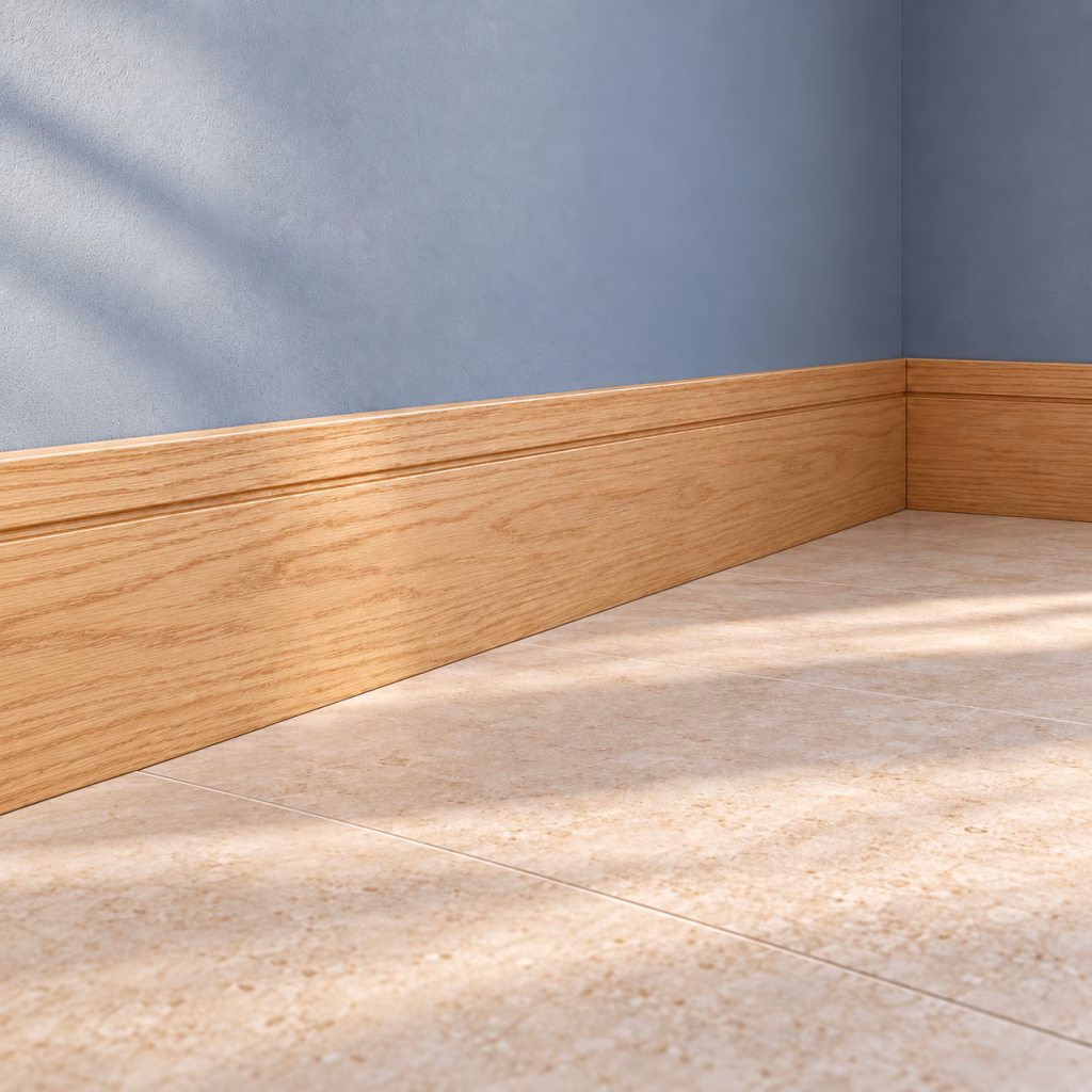 Deanta Shaker Prefinished Oak Skirting Board