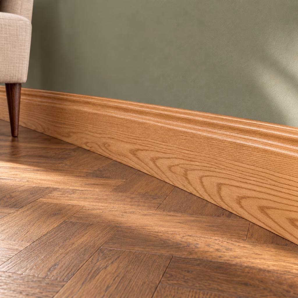 Deanta Traditional Prefinished Oak Skirting Board